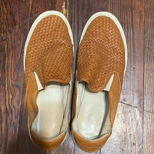 leather loafers